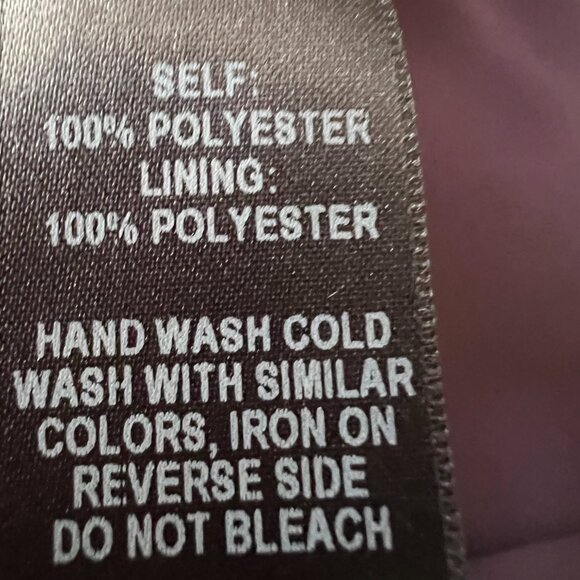 Lulus Skater Style Mini Dress, plum purple, Size S - Picture 9 of 9